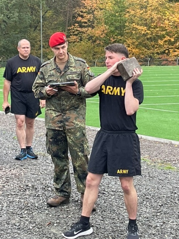 U.S. Army Soldiers Go for German and Austria Army Sports Badge