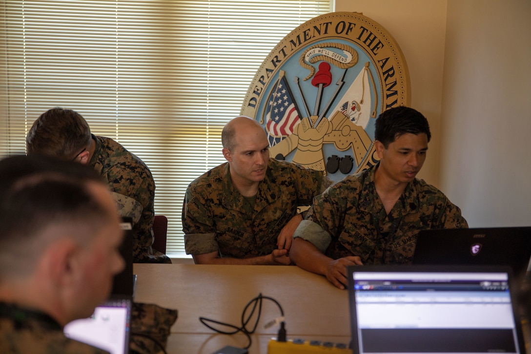 Marines From the Marine Innovation Unit Participate in Cyber Yankee 2022