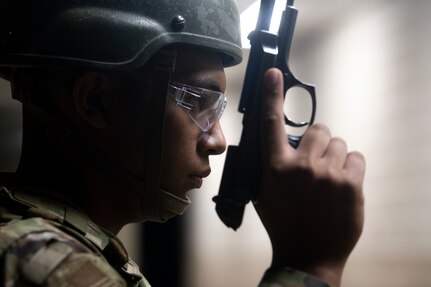 The field operations course is part of a six-week course designed to teach the basic skills necessary to new security forces Airmen.