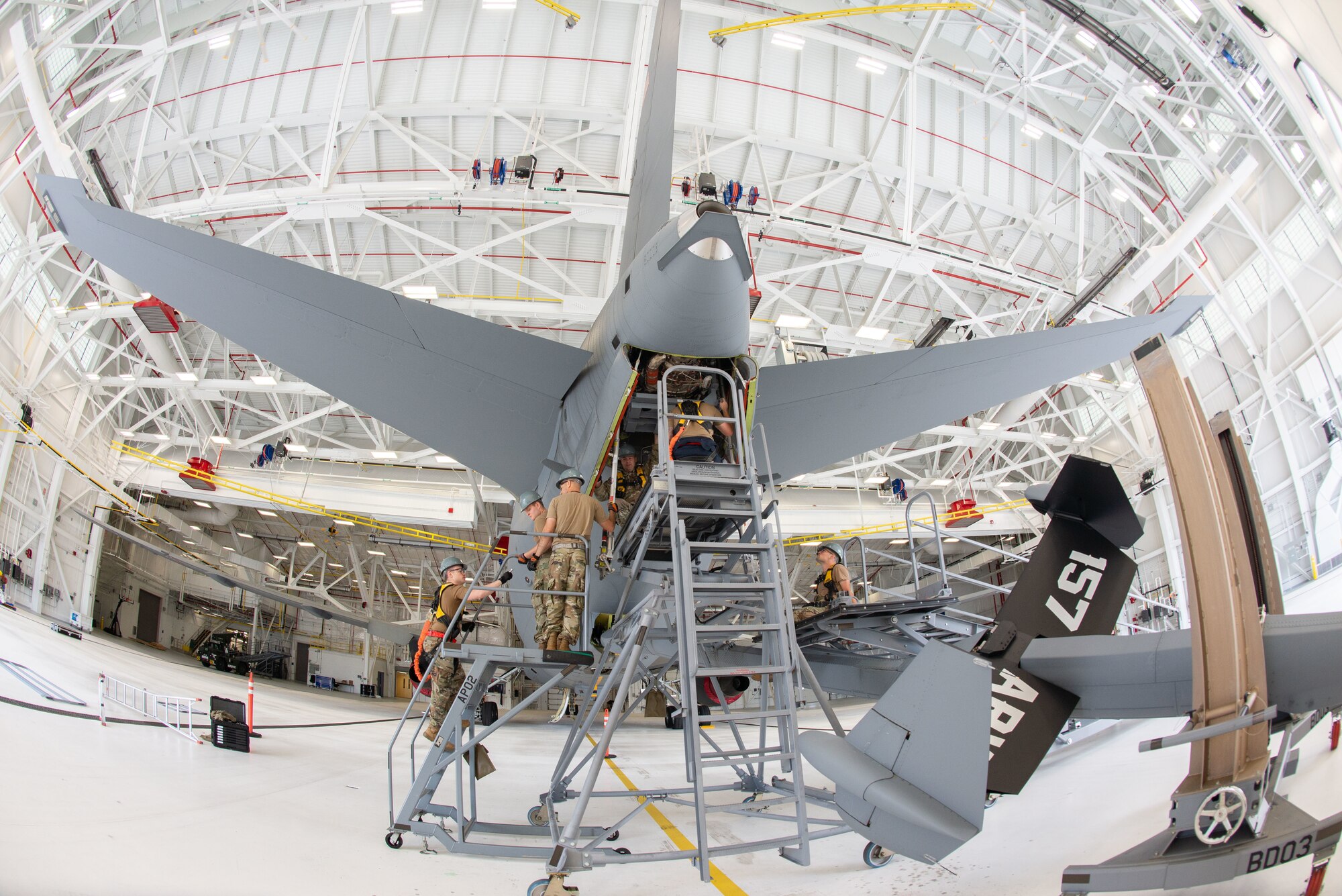 New Hampshire Airmen Complete First APU Install In KC 46 Air National 
