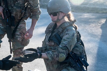 The field operations course is part of a six-week course designed to teach the basic skills necessary to new security forces Airmen.