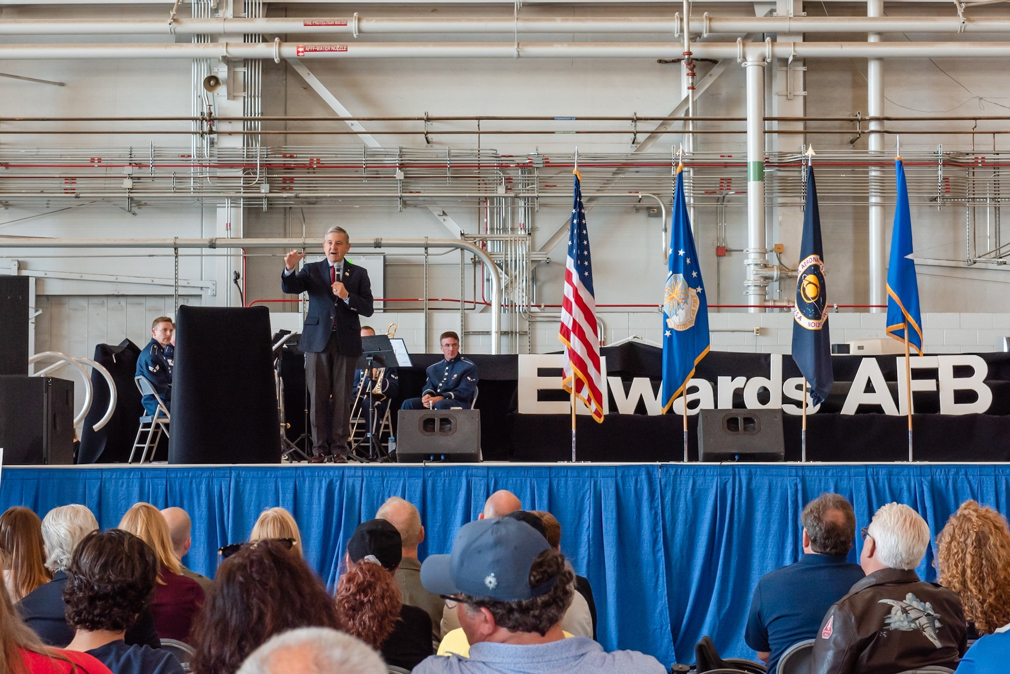 To represent our NASA Armstrong Flight Research Center partners, Mr. Robert Cabana, Associate Administrator, was a guest speaker at the 75th Anniversary of Supersonic Flight Ceremony Oct. 14.