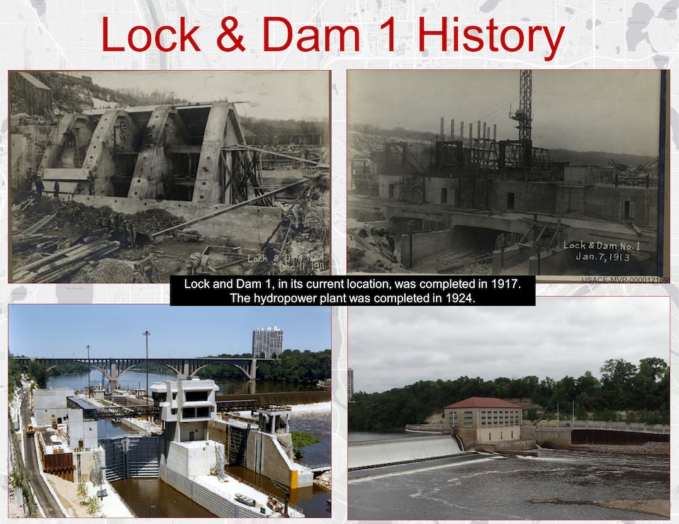 Presentation slides on the Minneapolis locks disposition studies