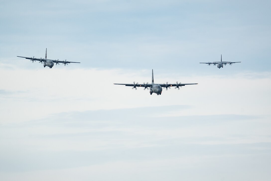 A U.S. Air Force C-130J Super Hercules