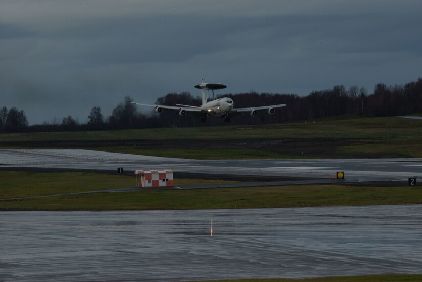 A NATO E3A Airborne Warning and Control System