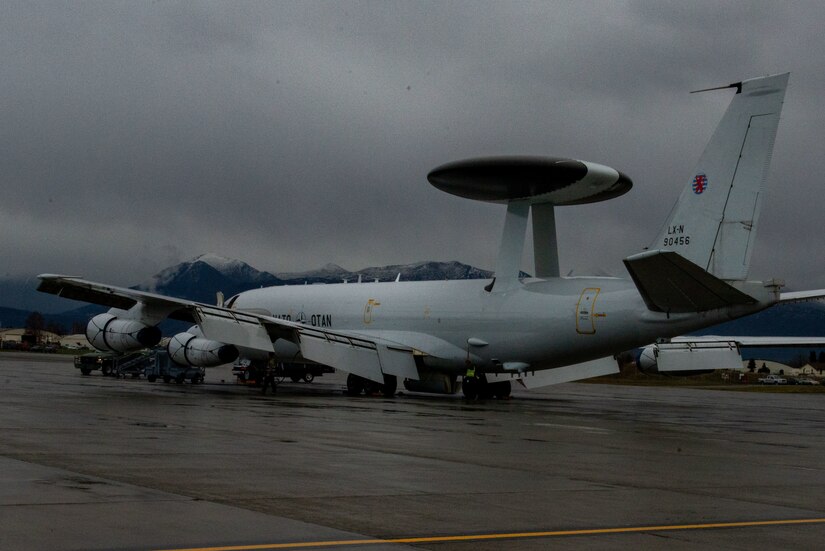 A NATO E3A Airborne Warning and Control System