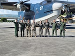 U.S. Marines and members of the Japan Maritime Self-Defense Force (JMSDF) pose for a photo in front of a JMSDF US-2 Seaplane during Exercise Sama Sama-Lumbas 2022 in Manila, Philippines, Oct. 15. Sama Sama-Lumbas is a multilateral exercise and includes forces from Philippines, the United States, Australia, France, Japan, and the United Kingdom designed to promote regional security cooperation, maintain and strengthen maritime partnerships, and enhance maritime interoperability.