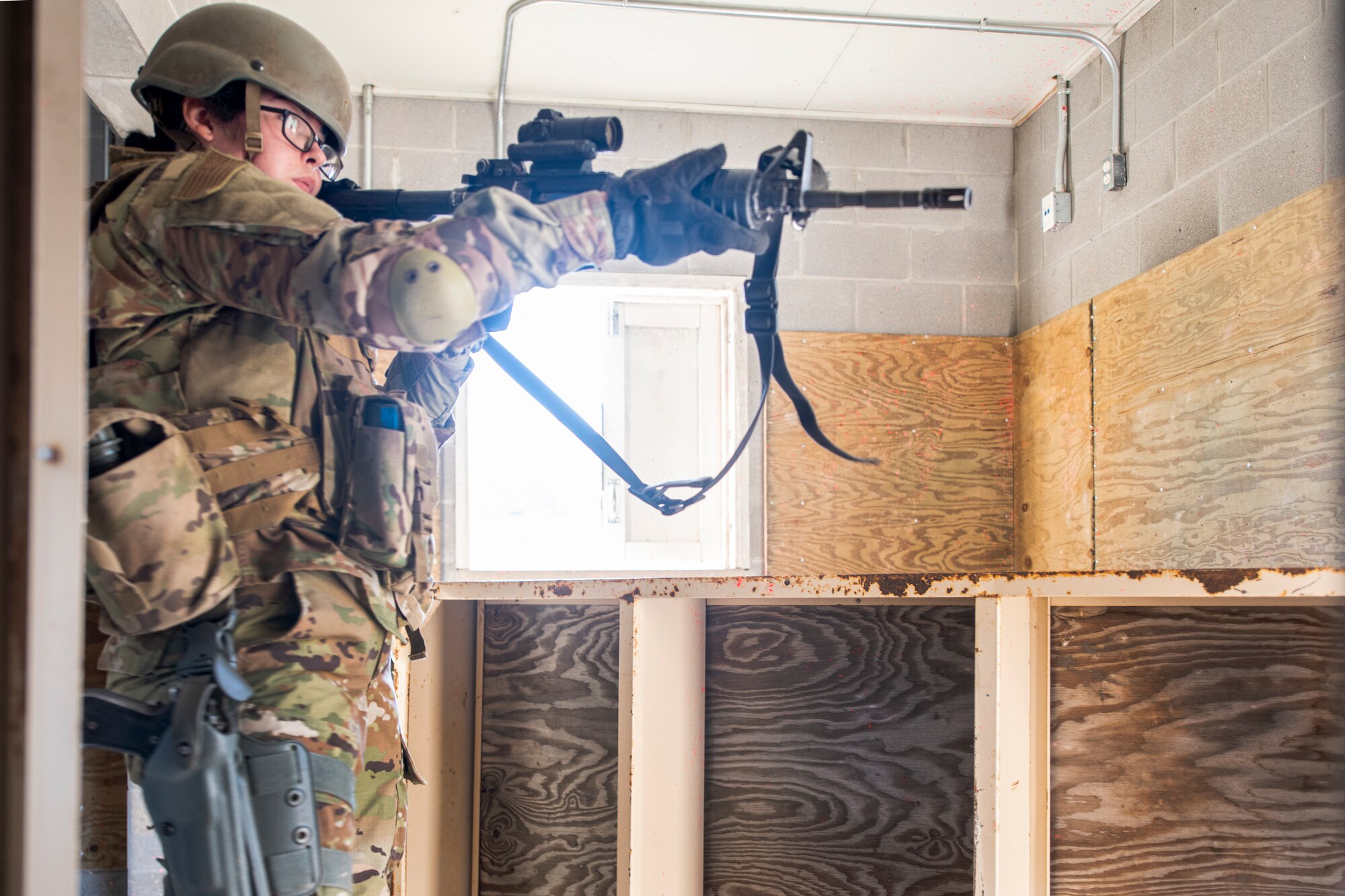 The field operations course is part of a six-week course designed to teach the basic skills necessary to new security forces Airmen.