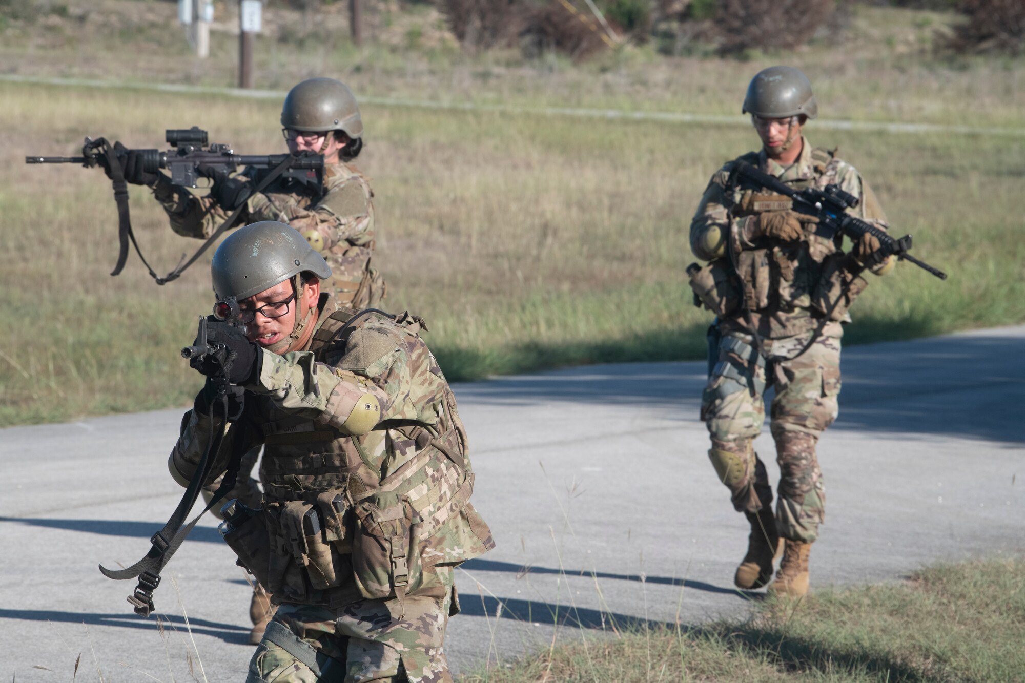 The field operations course is part of a six-week course designed to teach the basic skills necessary to new security forces Airmen.
