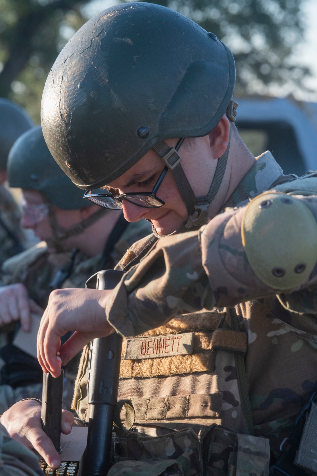 The field operations course is part of a six-week course designed to teach the basic skills necessary to new security forces Airmen.