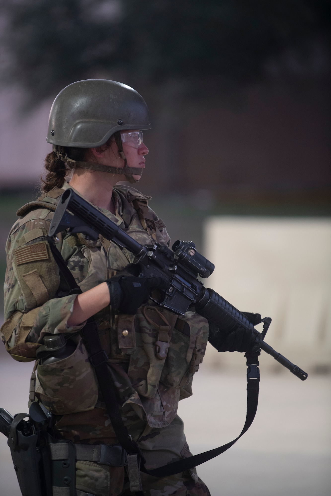 The field operations course is part of a six-week course designed to teach the basic skills necessary to new security forces Airmen.