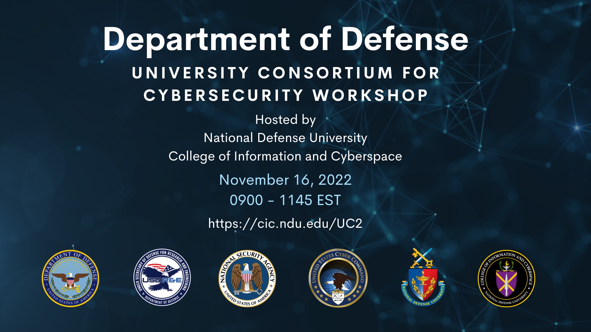 DoD UC2 Workshop Hosted by CIC.