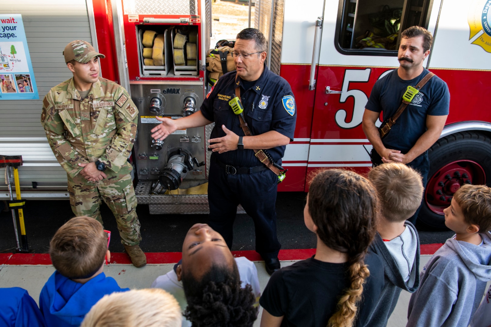 902nd Civil Engineering Squadron supports Fire Prevention Week at JBSA-Randolph