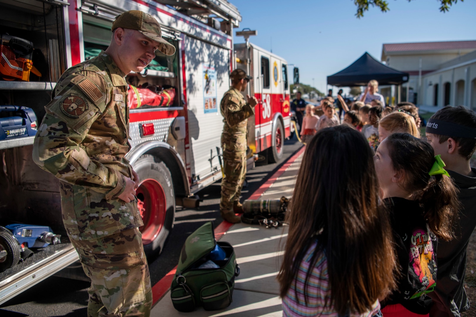 902nd Civil Engineering Squadron supports Fire Prevention Week at JBSA-Randolph