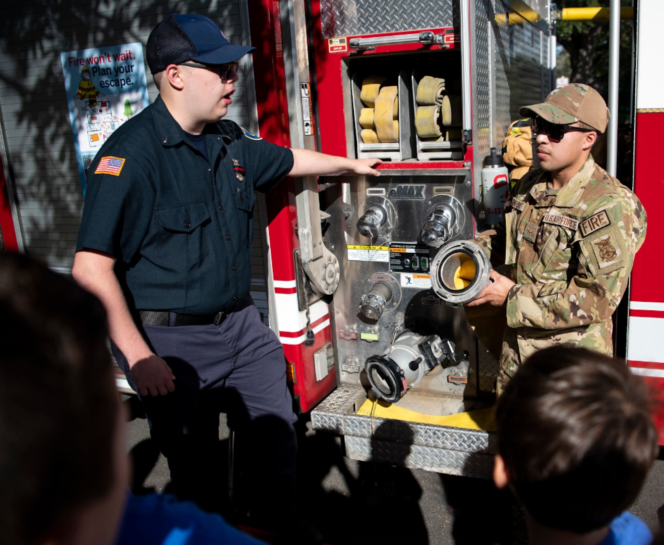 902nd Civil Engineering Squadron supports Fire Prevention Week at JBSA-Randolph