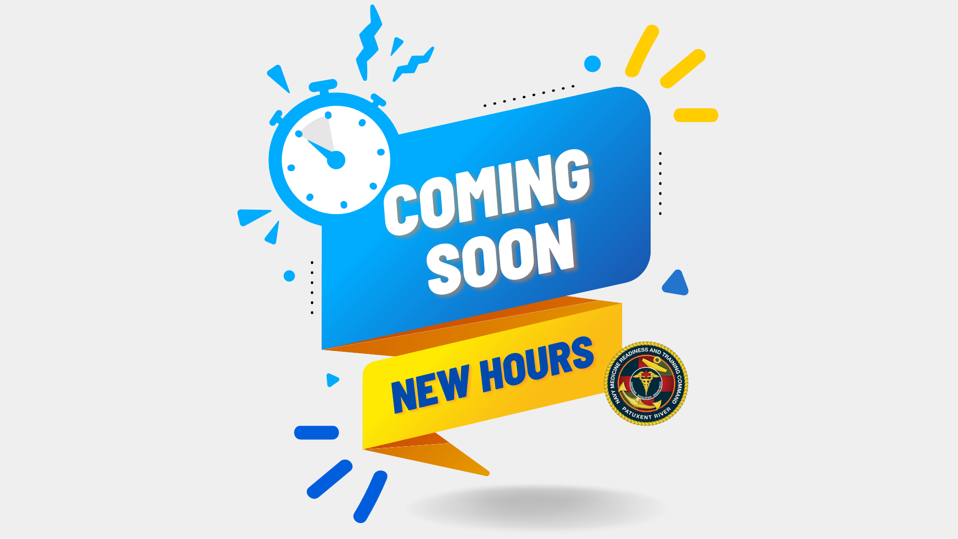 COMING SOON: New clinic and pharmacy hours > Naval Health Clinic