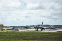 B-1B Bomber Task Force returns to Guam for multilateral training operations
