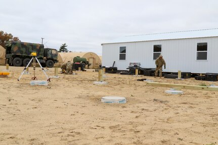 Army Reserve engineers prepare for deployment by assisting Fort McCoy