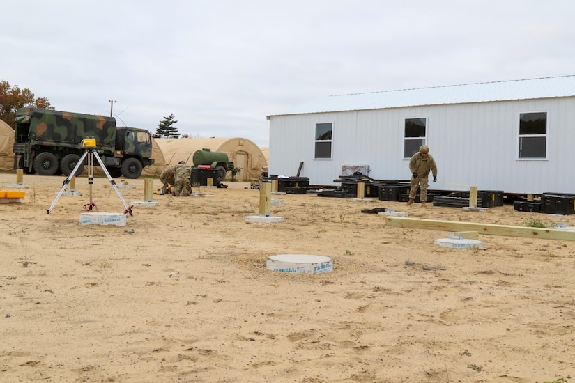 Army Reserve engineers prepare for deployment by assisting Fort McCoy