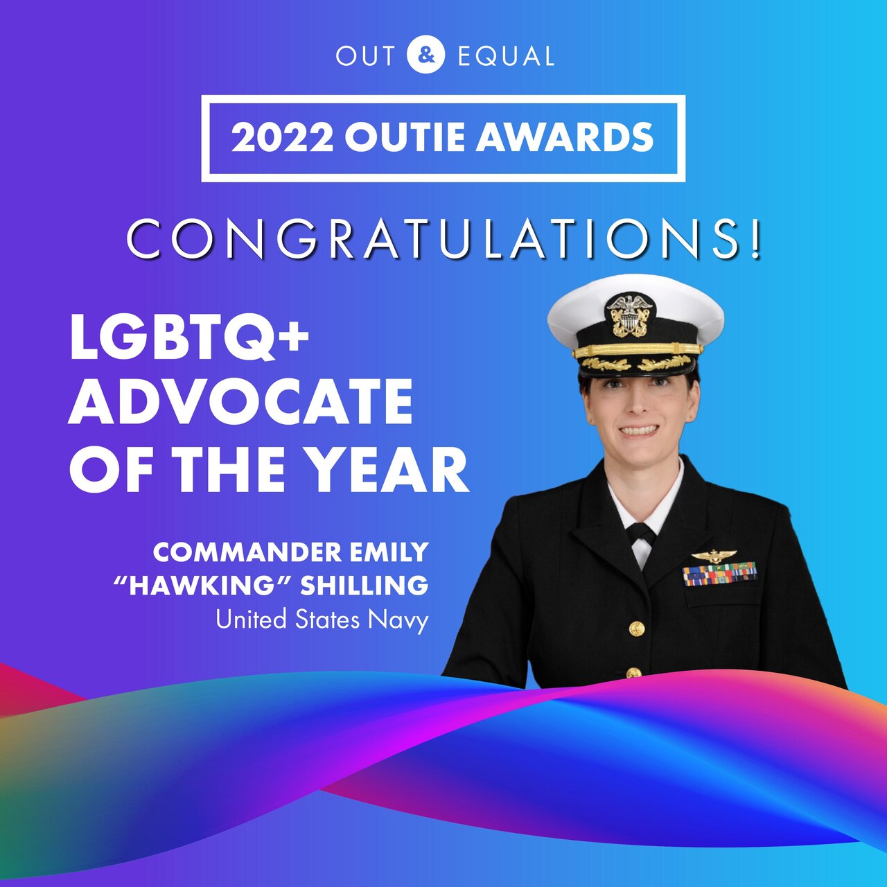 Navy commander receives top award for LGBTQ+ advocacy > United States