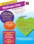 Community Wellness Day at Kimbrough Nov. 5