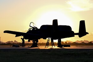 Thunderbolt sunset