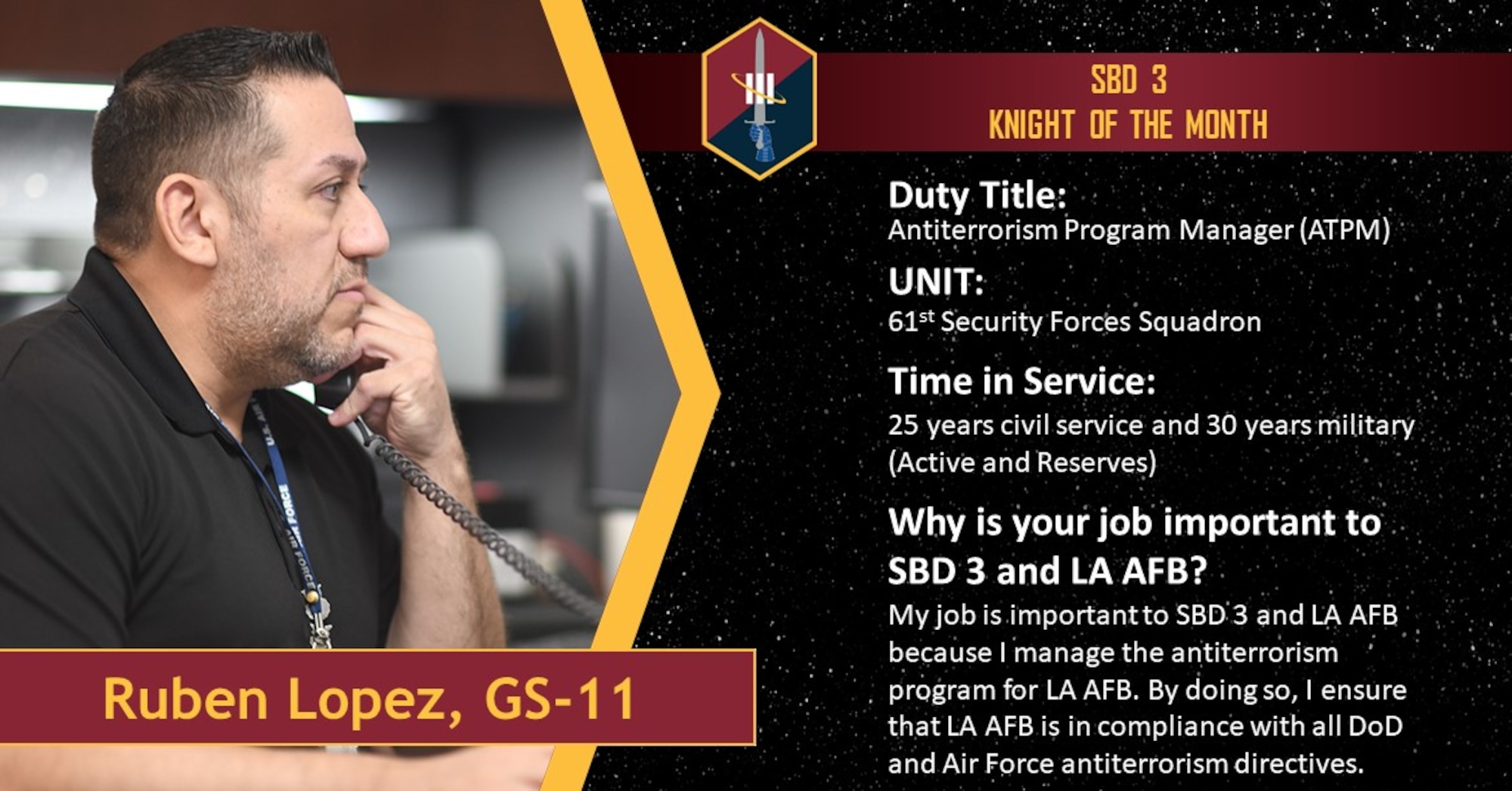 October 2022 Knight of the Month