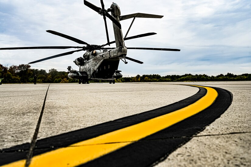 Military Working Dogs And Marines And Helicopters Oh My Joint Base 
