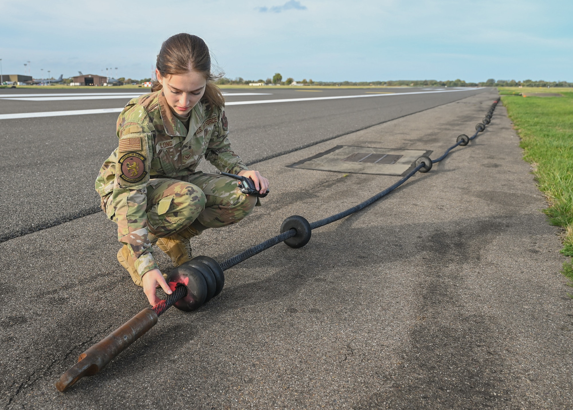 Airfield management operates clear and effective communication between airfield agencies to verify information and ensure safety on the airfield.