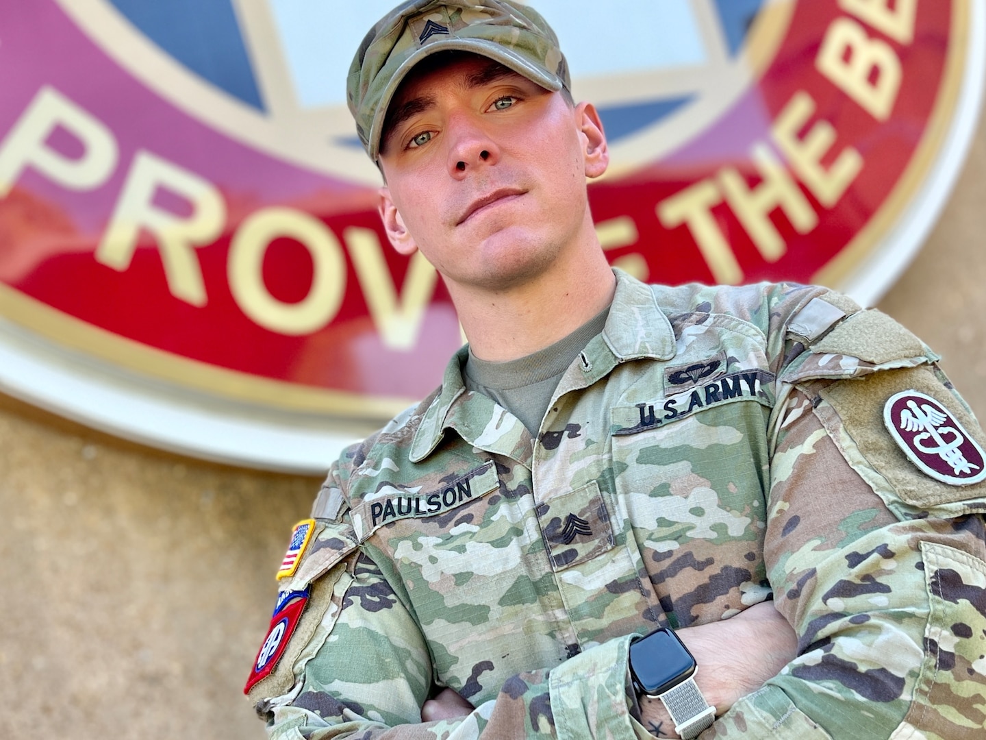 Sgt. Garrett Paulson, U.S. Army Noncommissioned Officer of the Year