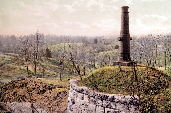 The Surrender Monument, Vicksburg, Mississippi, 1900 (Detroit Publishing Company/Library of Congress)