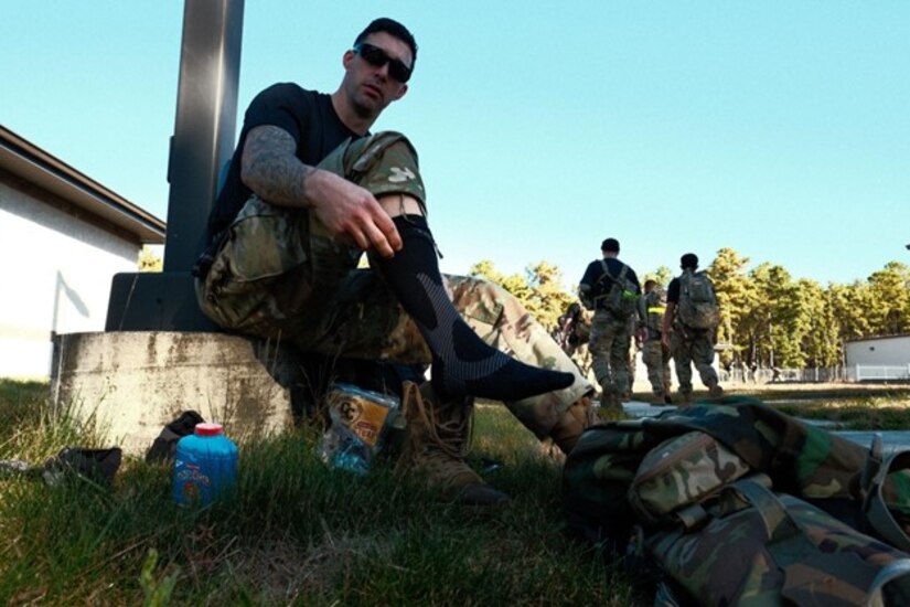 77th Sustainment Brigade soldiers ruck the Blind Man's March >