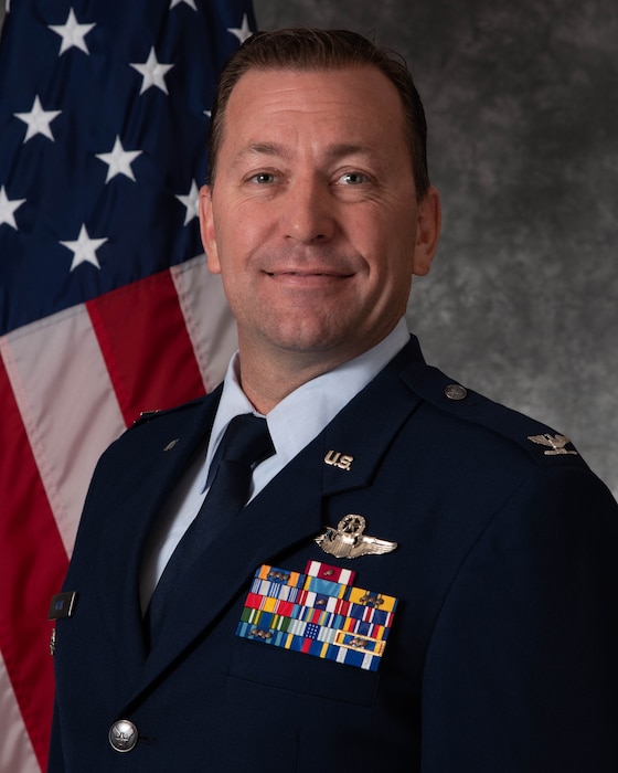 U.S. Air Force Col. Jordan Grant serves as the vice commander of the 33rd Fighter Wing, Eglin Air Force Base, Florida.
