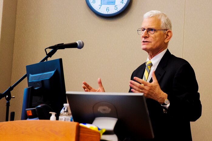 Mr. Peter Swartz discusses How the Navy Rebuilt after the Vietnam War during NWDC's Guest Speaker Series.