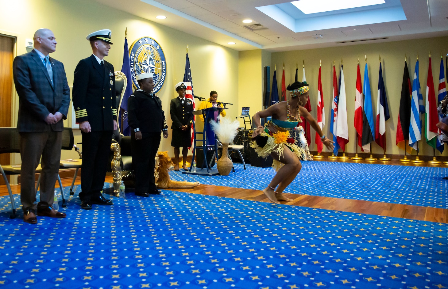 Petty Officer Jeannette Bryant retirement ceremony