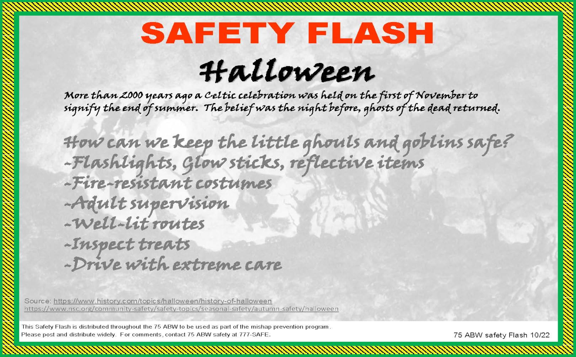 Safety Tips for Halloween