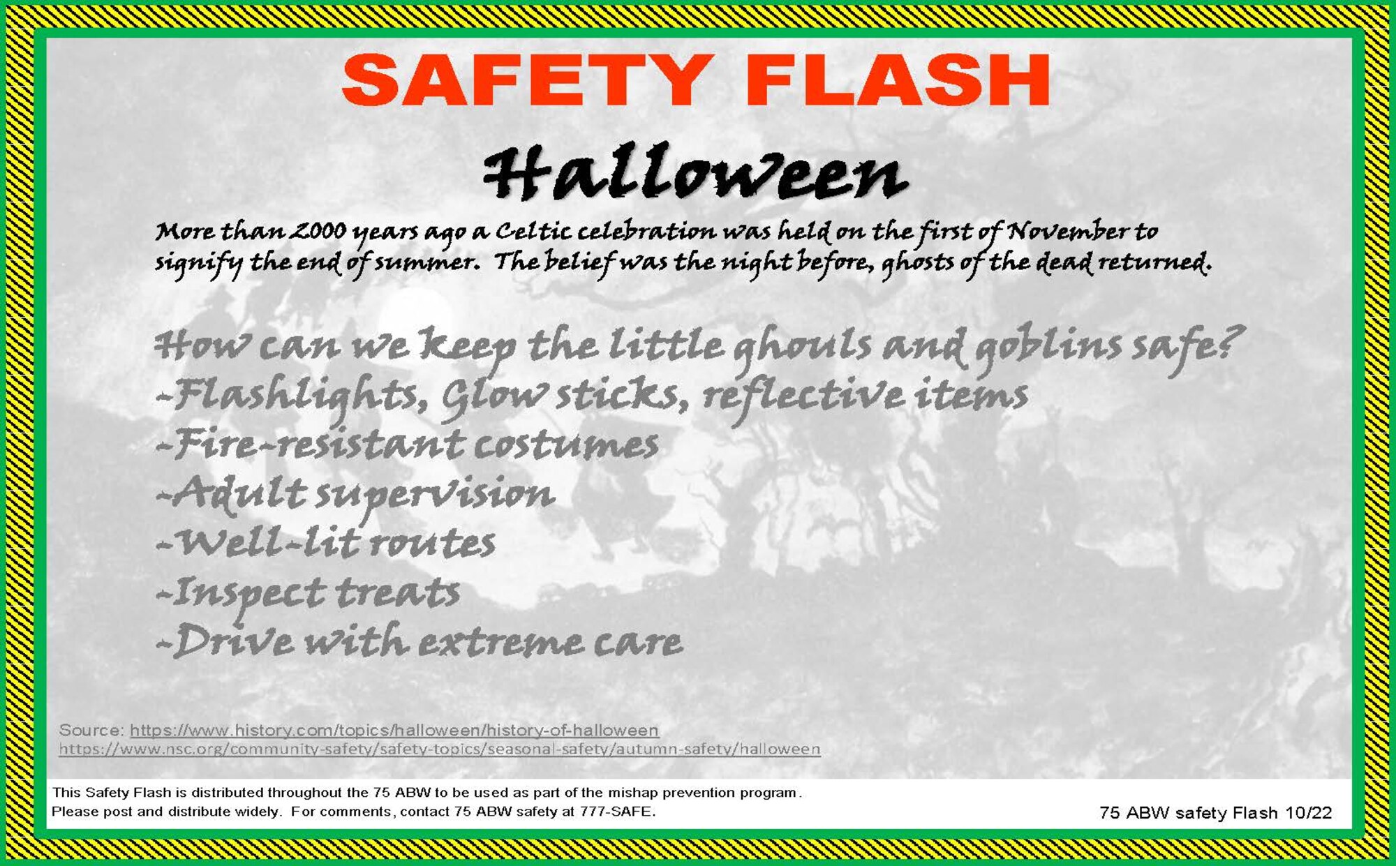Safety Tips for Halloween