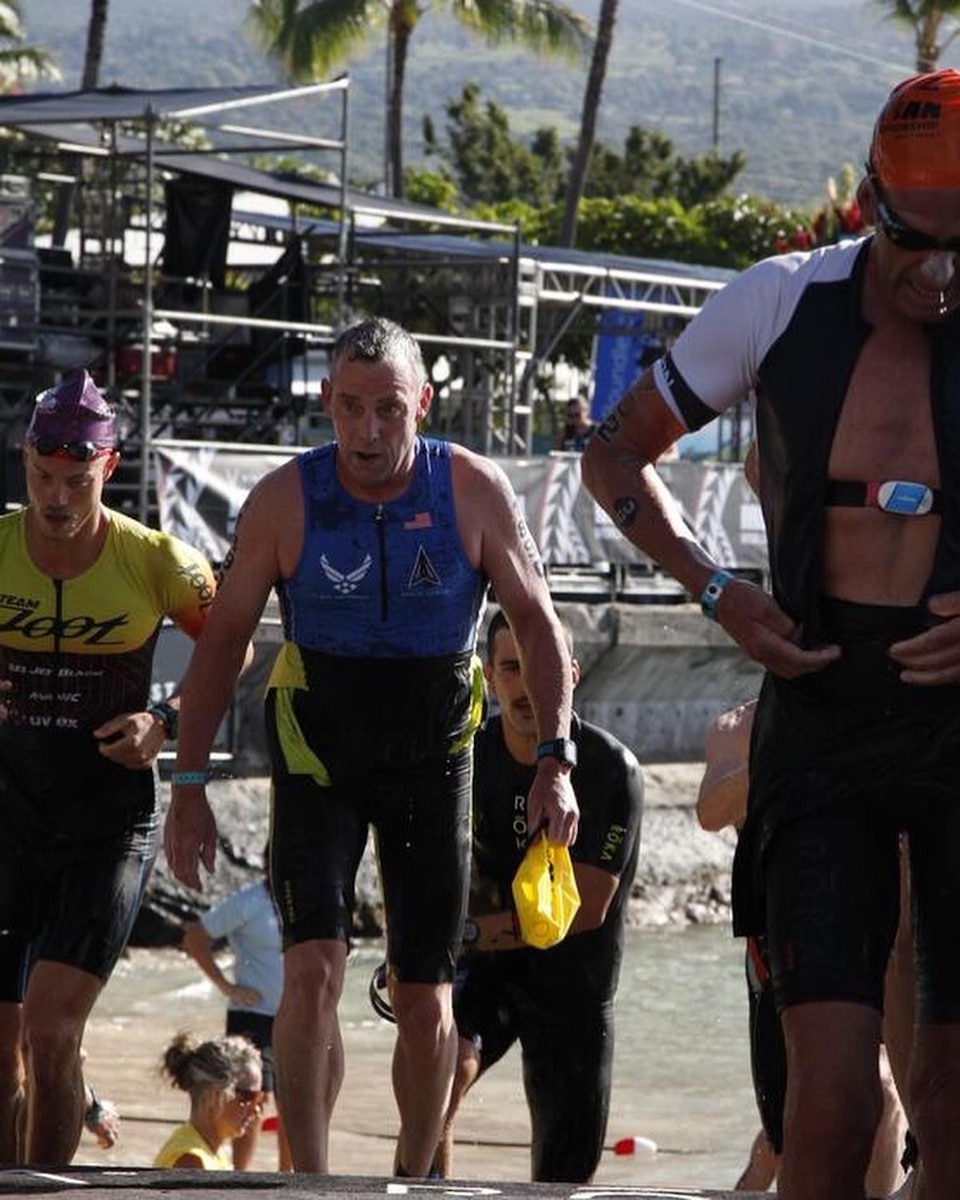Image of triathlon runner.