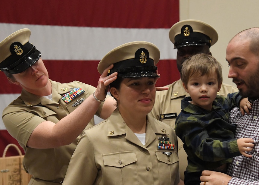 CPO 2022 Pinning ceremony photo