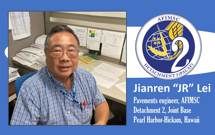 graphic of Jianren "JR" Lei