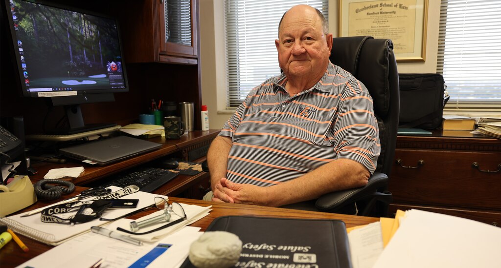 Joe Givhan, U.S. Army Corps of Engineers assistant district counsel for the Mobile District, poses for a photo, Oct. 25, 2022, in Mobile, Alabama. Givhan is part of the Office of Counsel which provides legal and business advice to all of the divisions in the Mobile District. (U.S. Army photo by Chuck Walker)