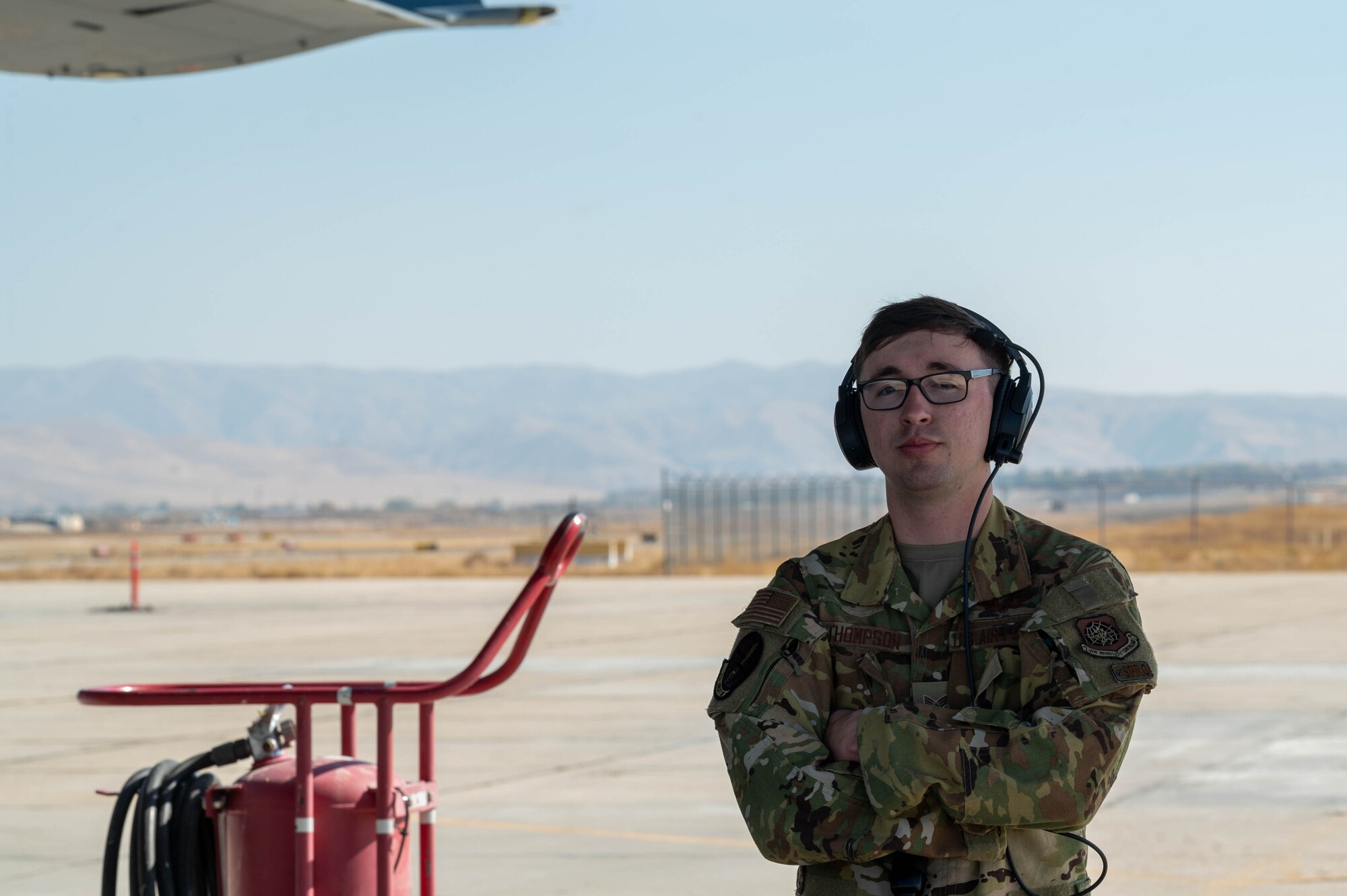 Rainier War 22B takes off at Mountain Home AFB