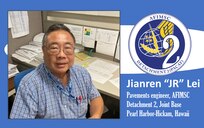 graphic of Jianren "JR" Lei