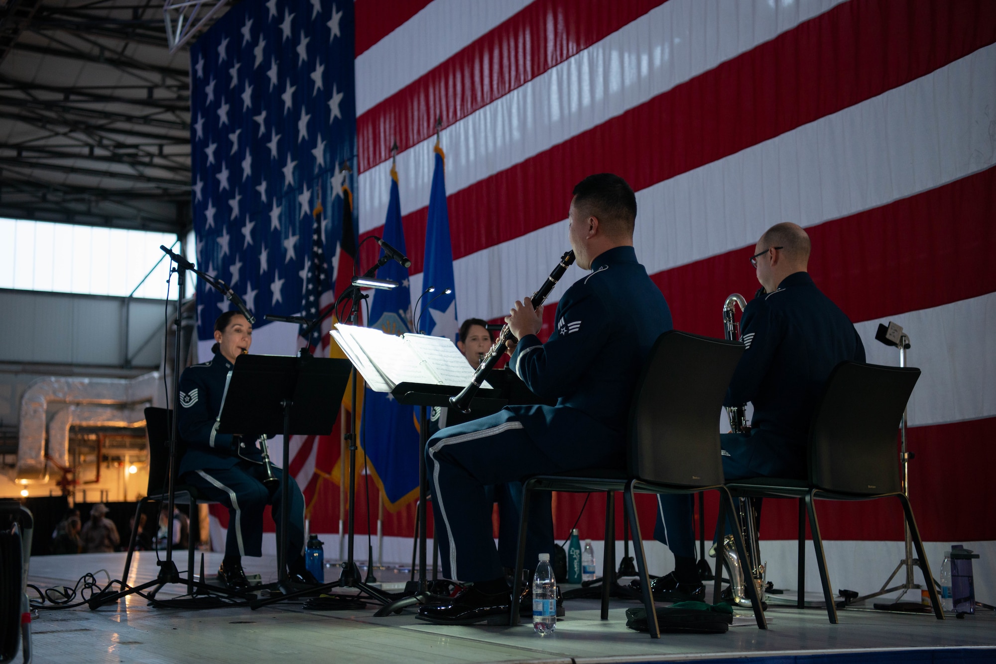 Band plays at Air Force Gala