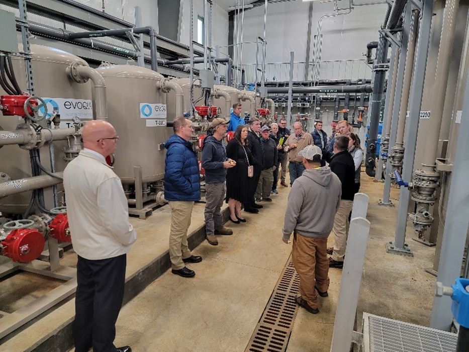 RAB members listen to info on cleanup equipment