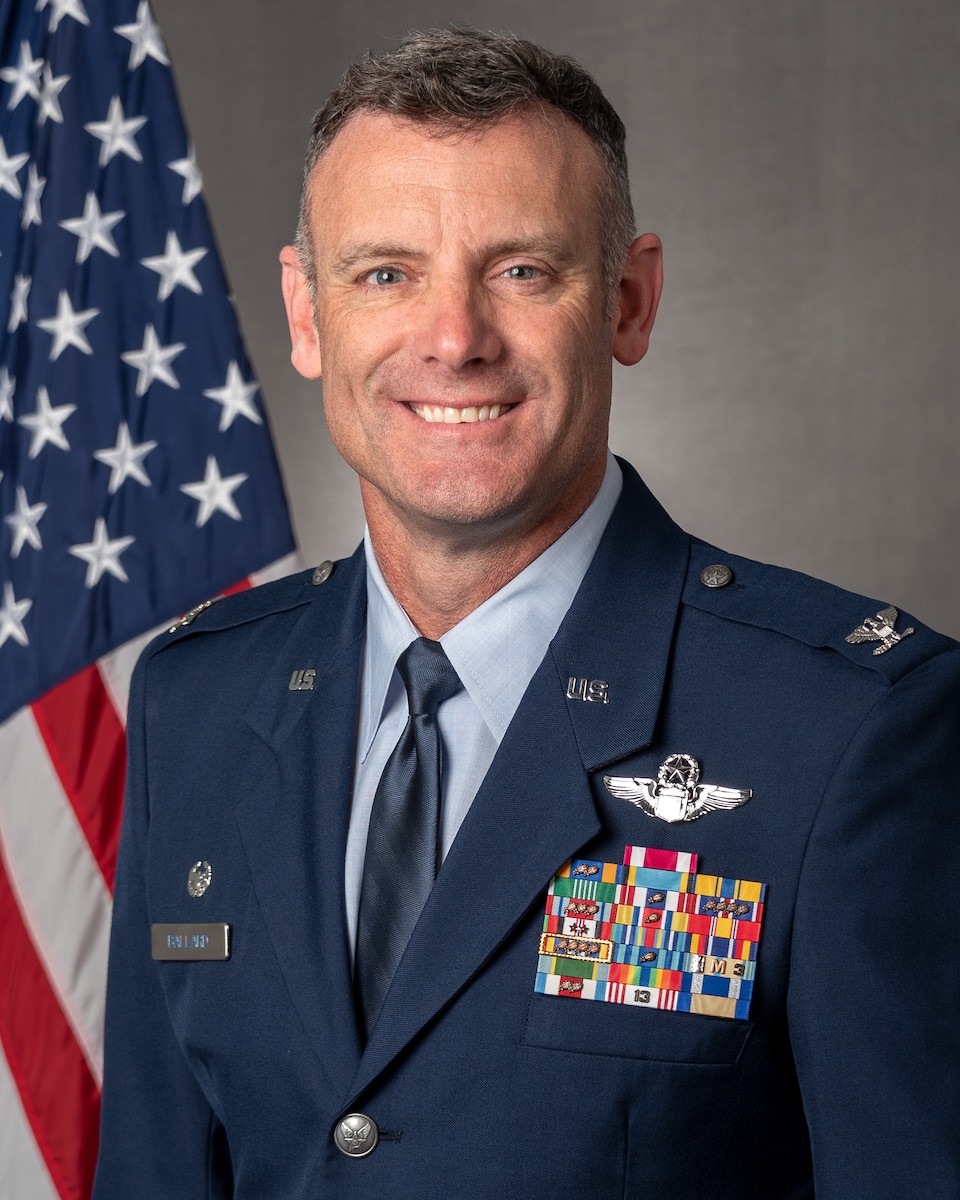 Airman posing for portrait.