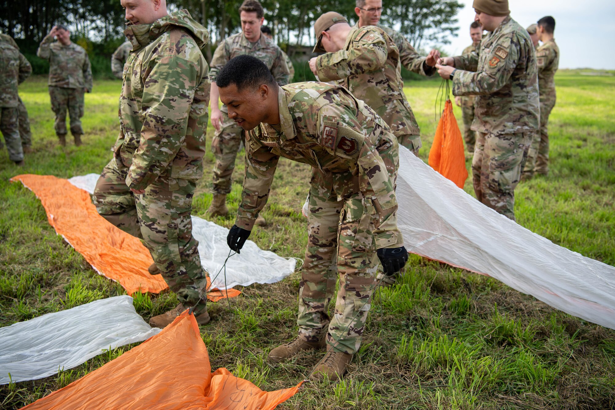 Airman participates in training