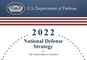 Graphic showing the front cover of the National Defense Strategy, with the document title and date.