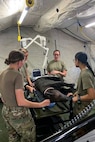 Soldiers and civilians assigned to the U.S. Army Medical Materiel Development Activity (USAMMDA), U.S. Army Medical Test and Evaluation Activity, U.S. Army Medical Logistics Command and 72nd Medical Veterinary Service Support Detachment collaborated to test the Vet X-ray Apparatus-Small at Fort Campbell, Ky., Sept. 29, 2022. The collaboration tested the feasibility of expeditionary lab equipment to fill a critical gap in U.S. military veterinary medicine in austere environments. USAMMDA, is the U.S. Army’s premier developer of new drugs, vaccines, devices and medical support equipment, routinely partners with both U.S. Department of Defense units and non-DOD organizations to provide Warfighters high-quality medical capabilities. (Courtesy Photo by Austin Langdon/Released)