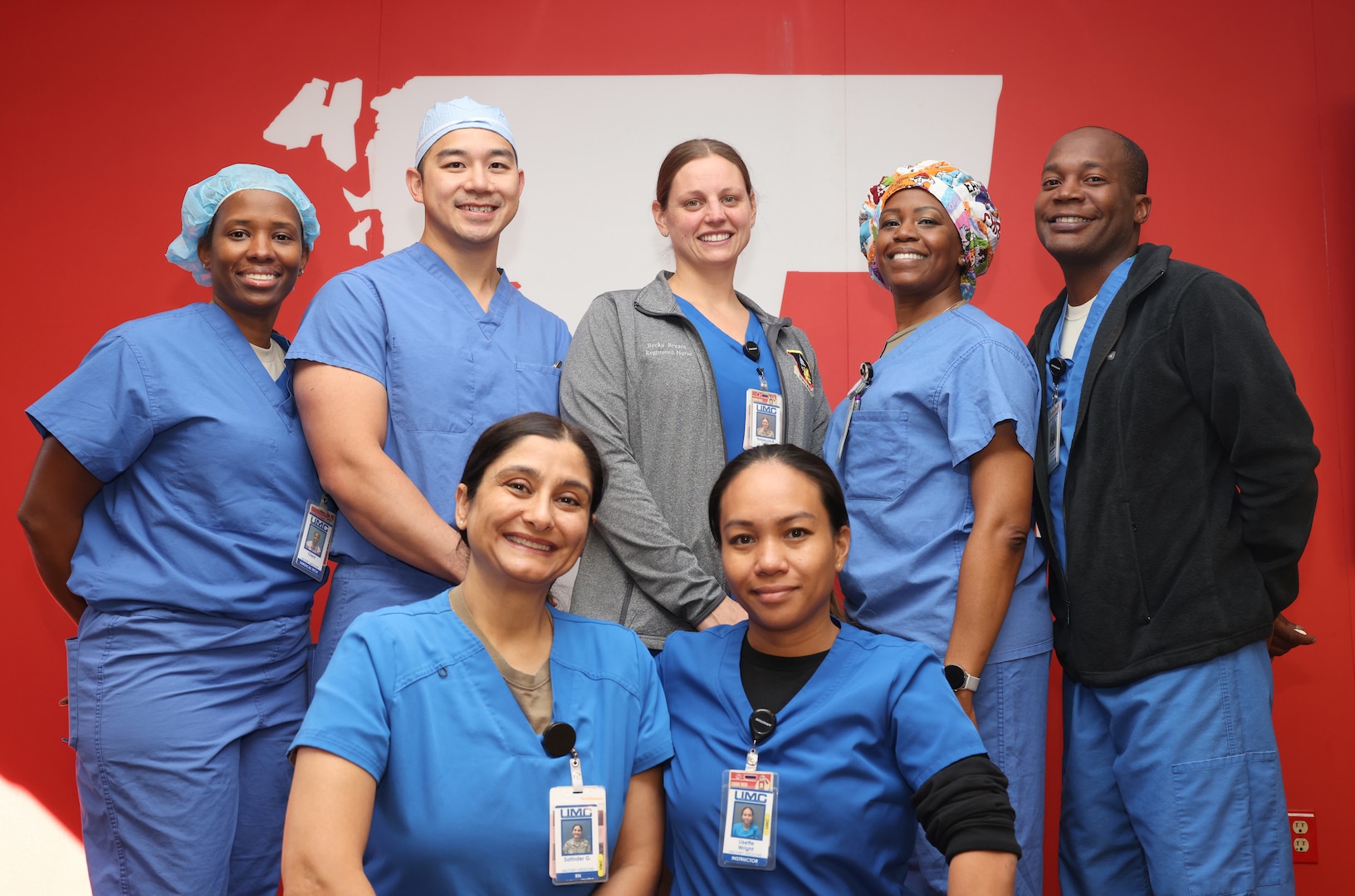 Image of a group of medical professionals posing for a photo.